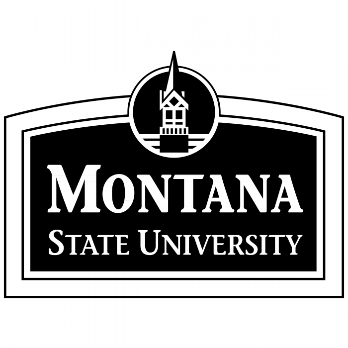 Montana State University logo blue