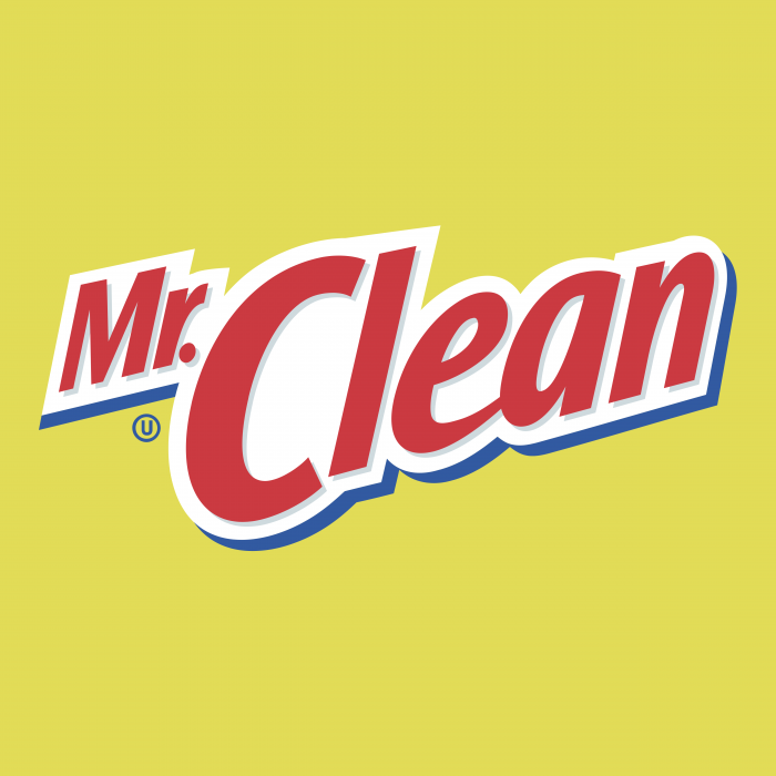 Mr. Clean logo cube