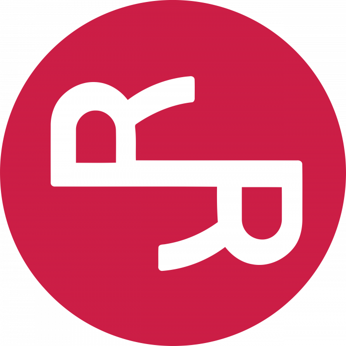 RChain logo red
