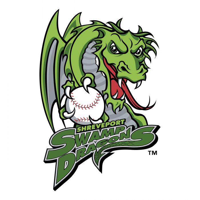Shreveport Swamp Dragons logo colour