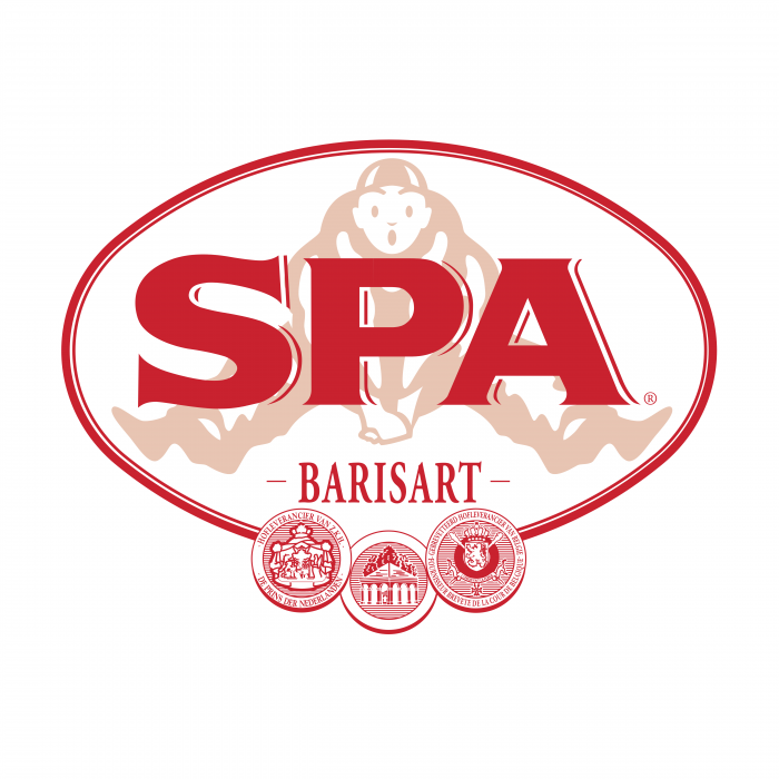 Spa Water logo red