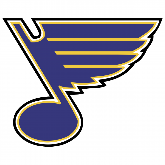 St. Louis Blues logo blue