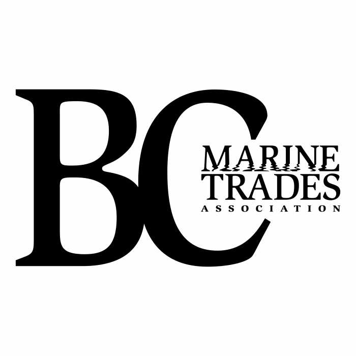 BC Marine Trades Association logo black