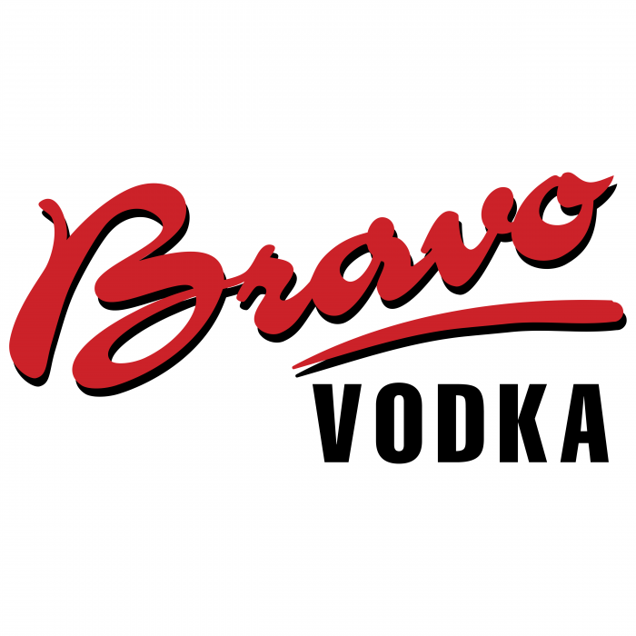 Bravo logo vodka
