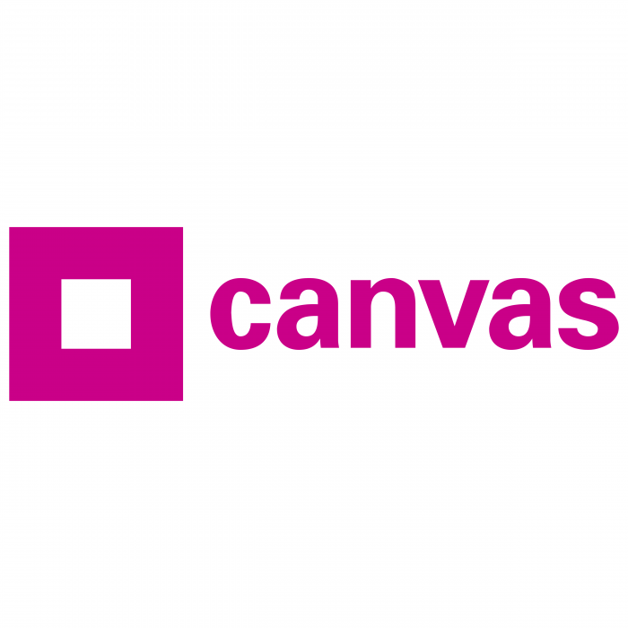 Canvas logo violet