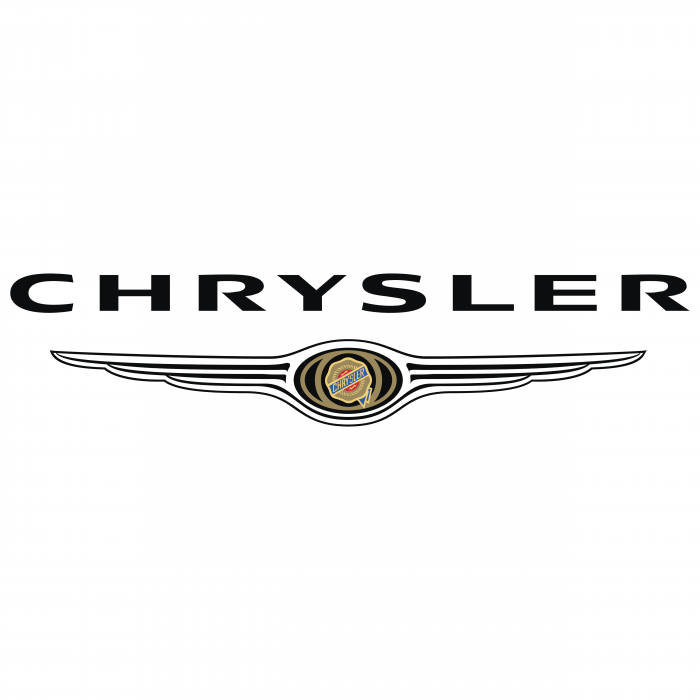 Chrysler logo black