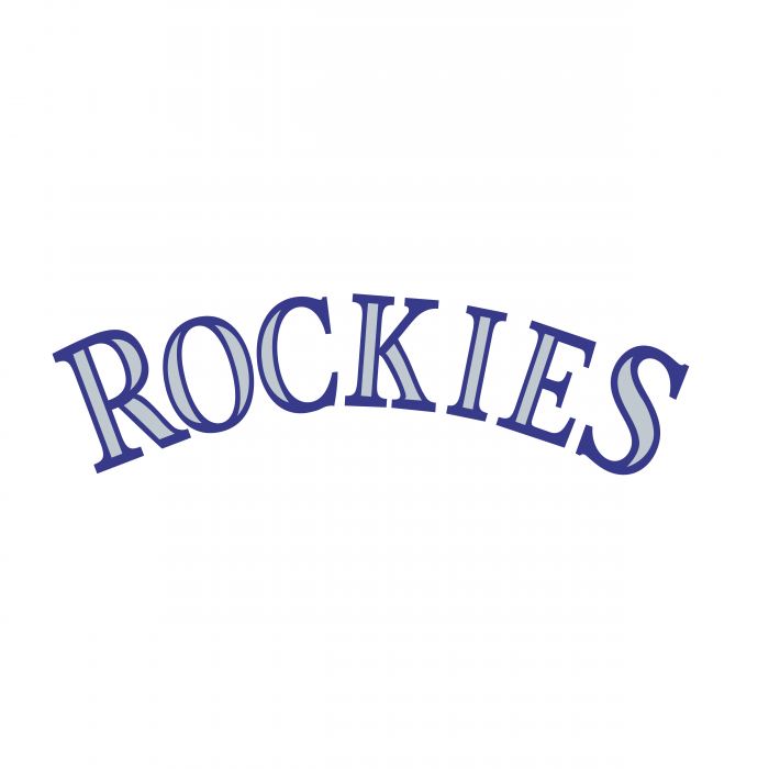 Colorado Rockies logo blue