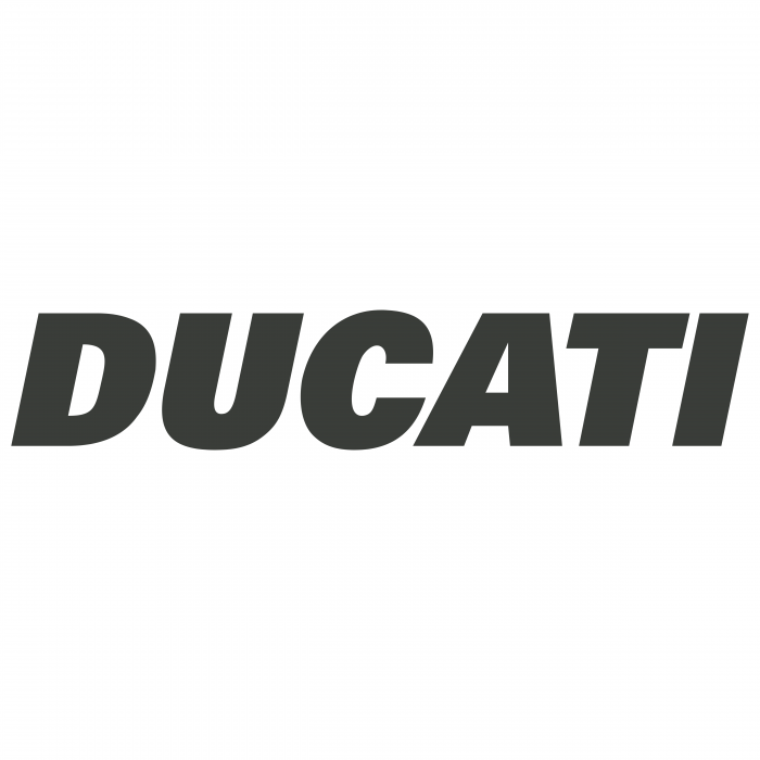 Ducati logo grey