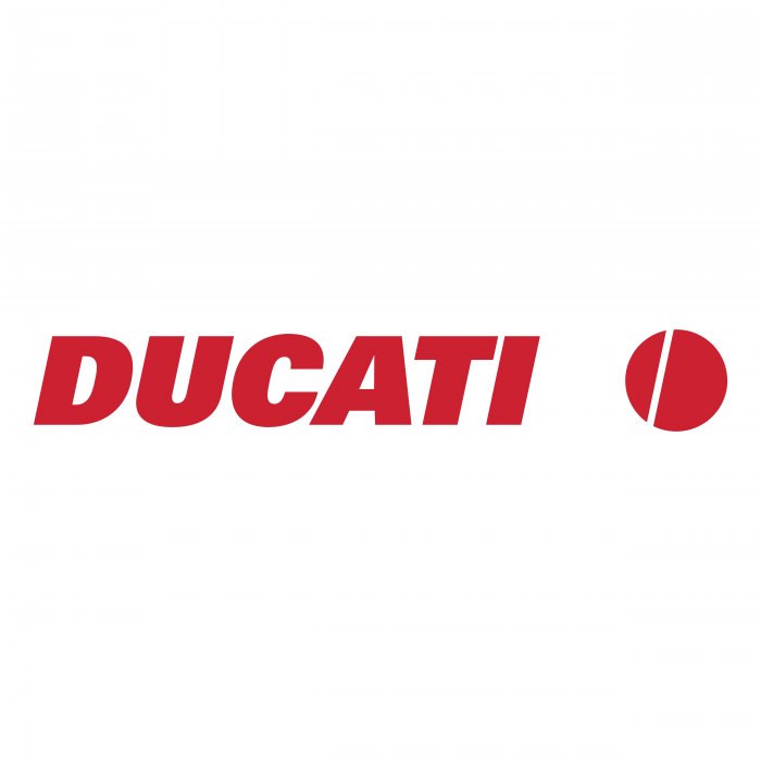 Ducati logo red