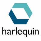 Harlequin logo blue