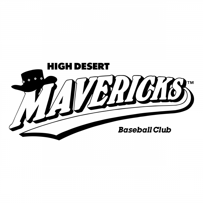 High Desert Mavericks logo white