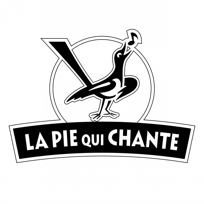 La Pie Qui Chante logo black