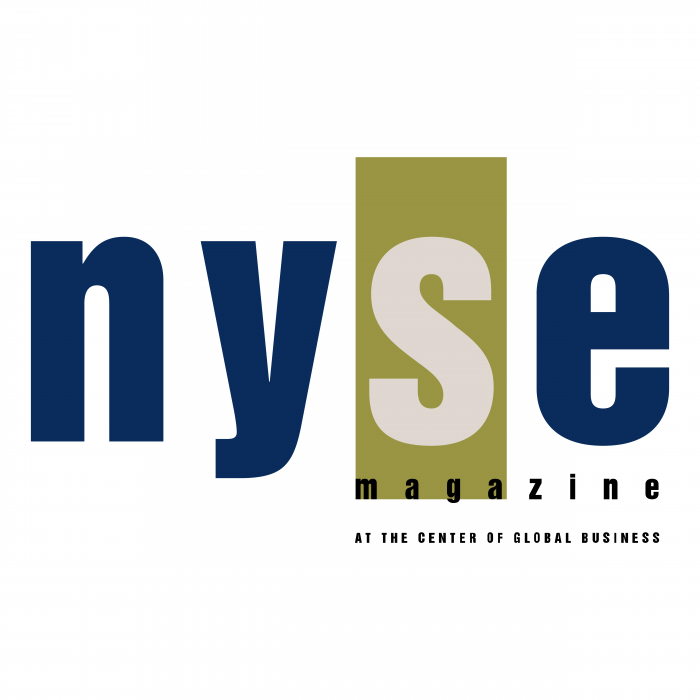 NYSE logo magazine
