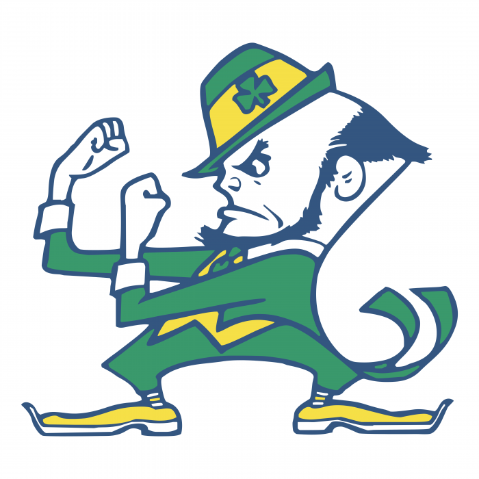 Notre Dame Fighting Irish logo yellow
