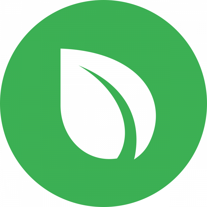 Peercoin logo green