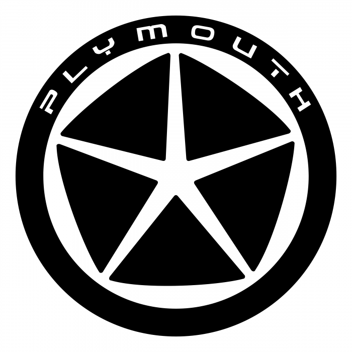 Plymouth logo black