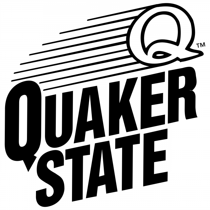Quaker State logo black