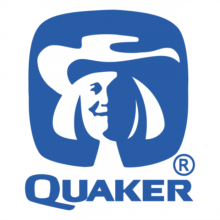Quaker logo blue