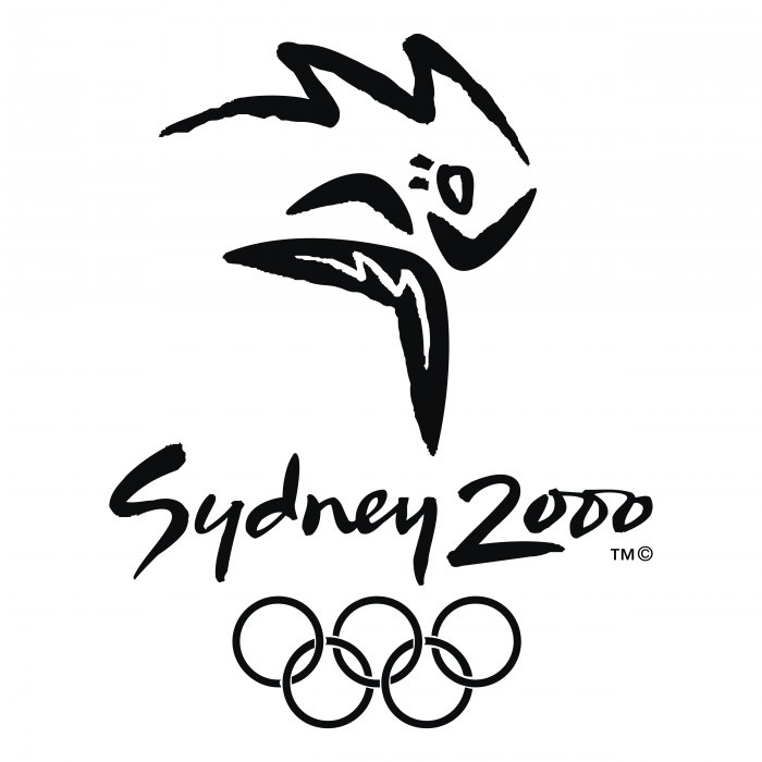 Sydney 2000 logo black