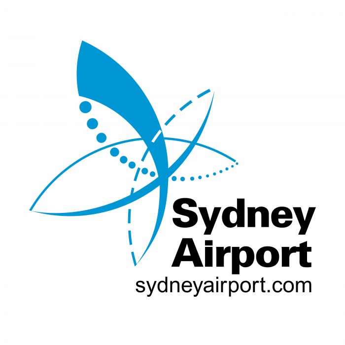 Sydney Airport logo blue