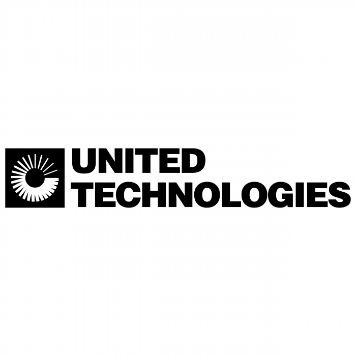 United Technologies logo black