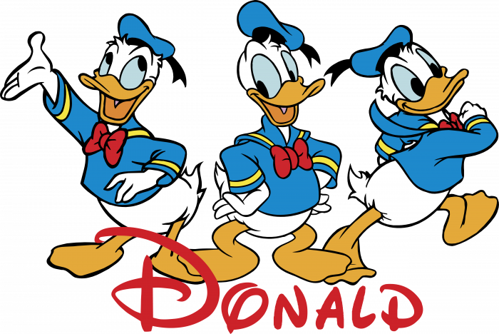 Donald logo ducks