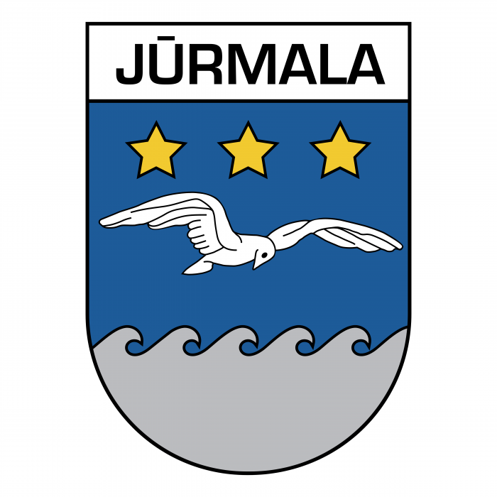 Jurmala logo white