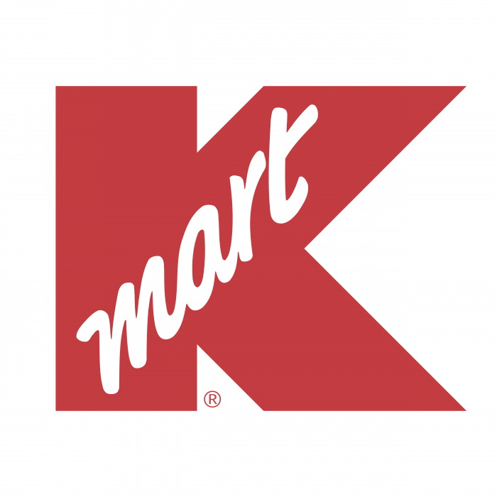 K Mart logo red