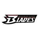 Kansas City Blades logo black