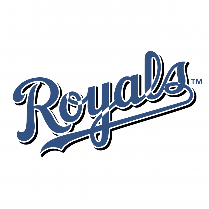 Kansas City Royals logo blue