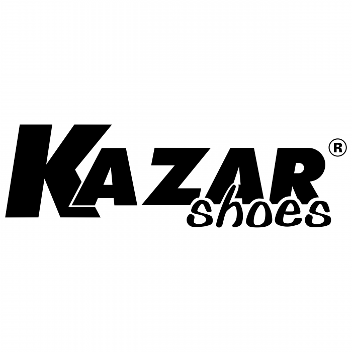 Kazar Shoes logo black