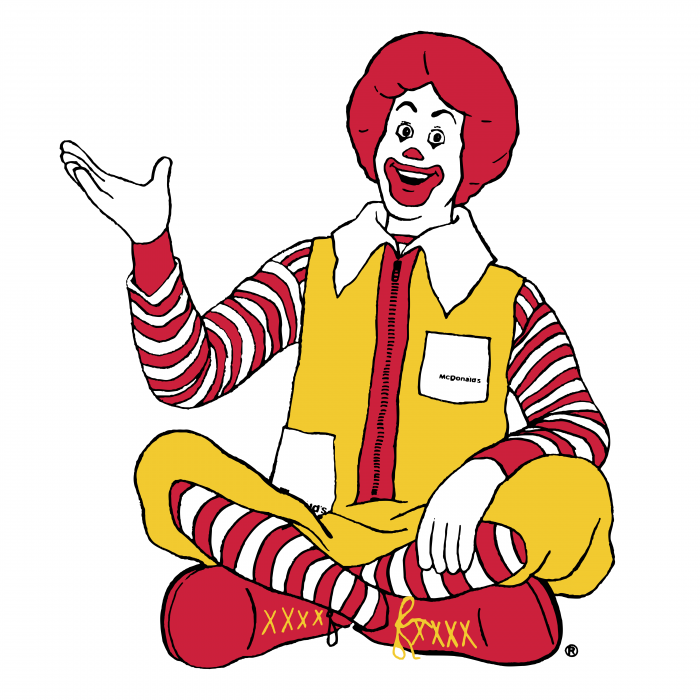 Ronald logo man