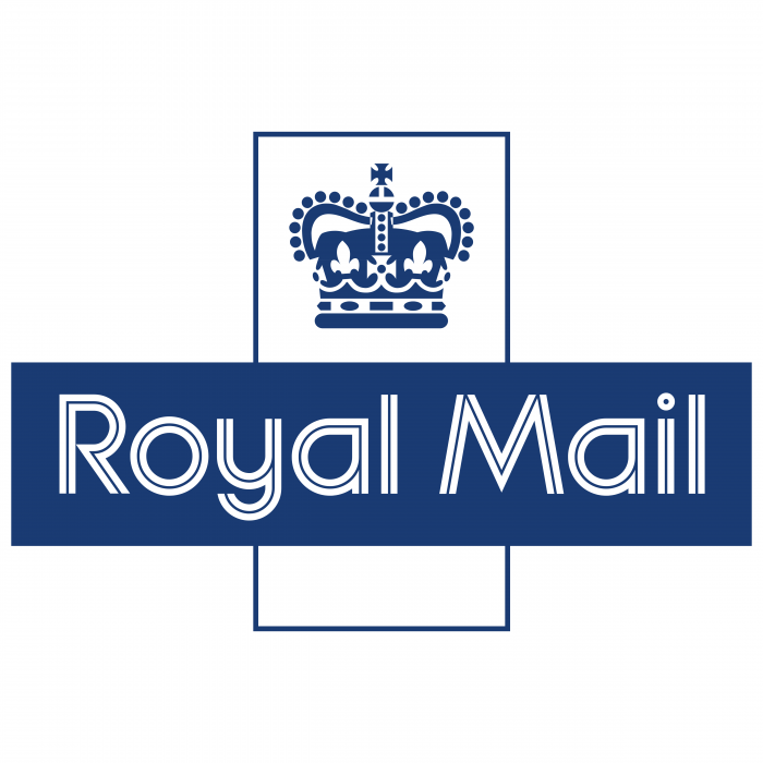 Royal Mail logo blue