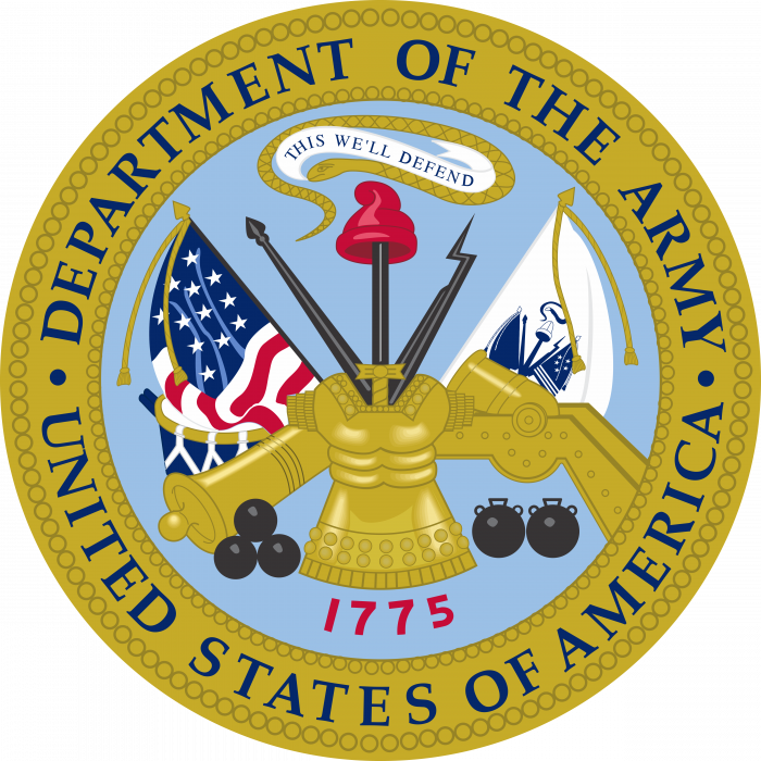 US Department of the Army logo cercle