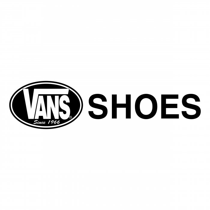 Vans logo shoes