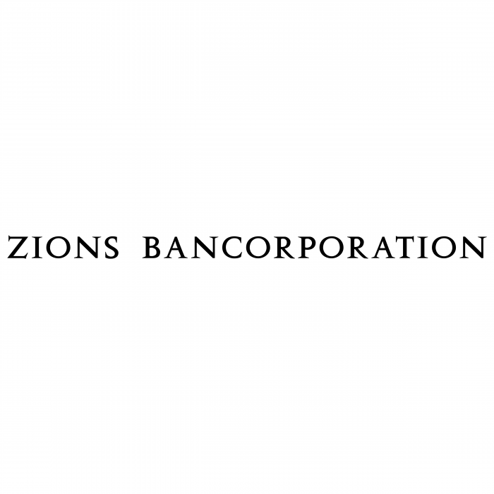 Zions Bancorporation logo black