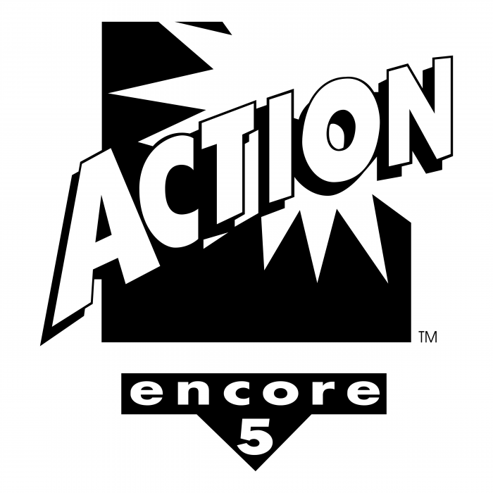 Action logo black