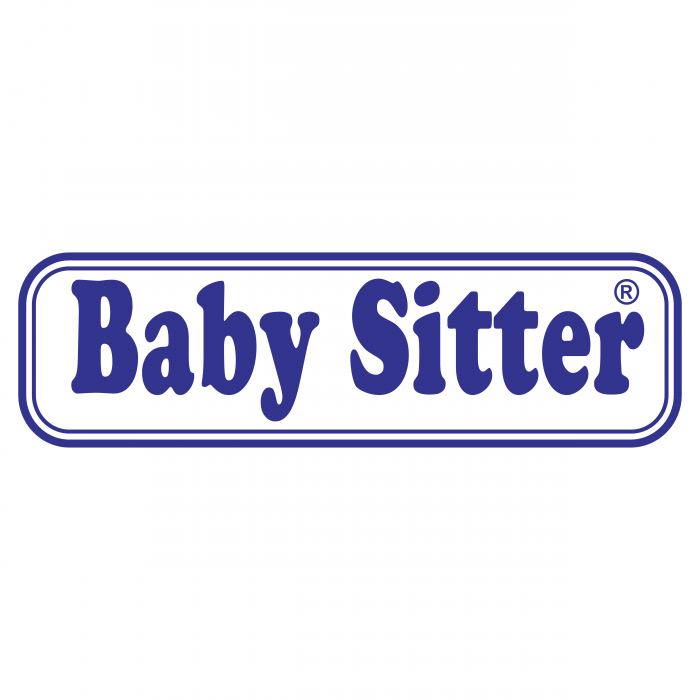 Baby Sitter logo blue