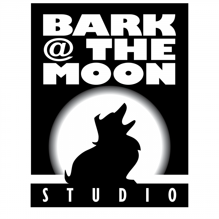 Bark @ The Moon logo black