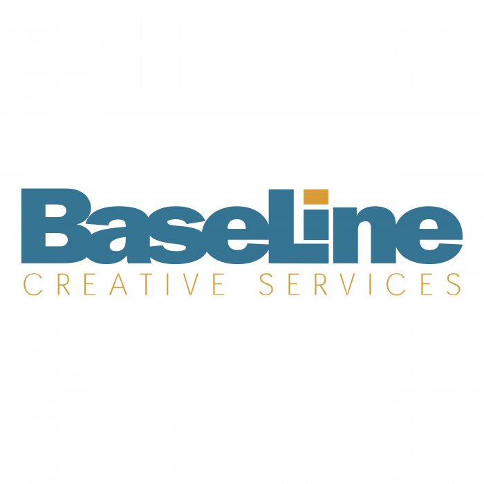 Baseline logo blue