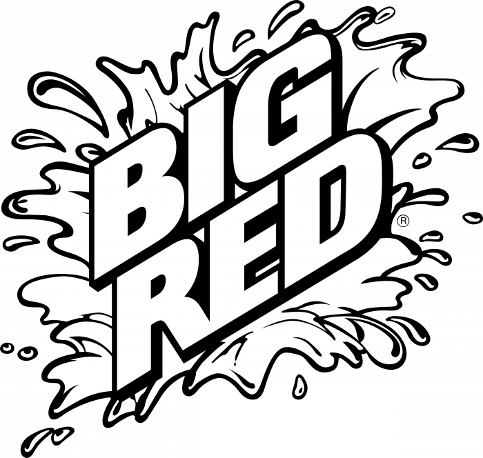 Big Red logo drink