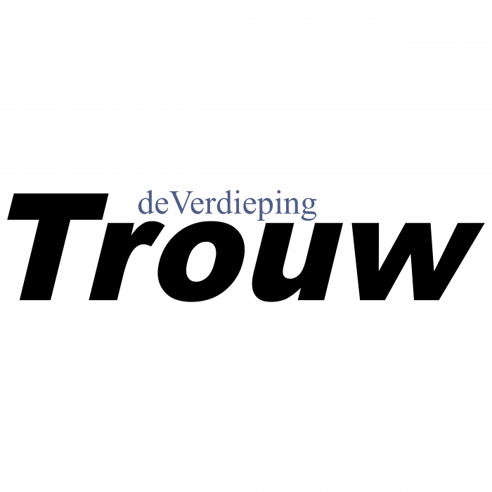 Dagblad Trouw logo black