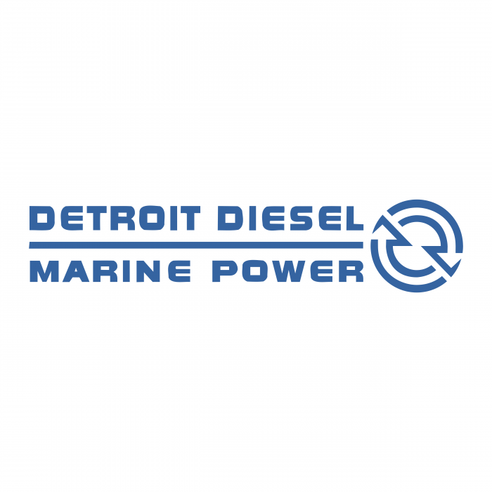 Detroit Diesel logo marine power