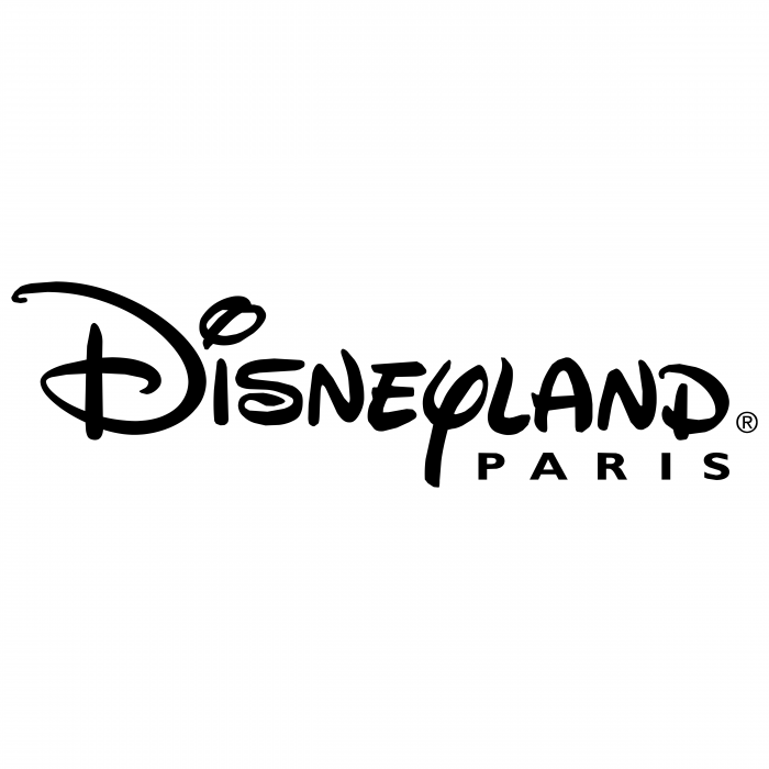 Disneyland Paris logo black