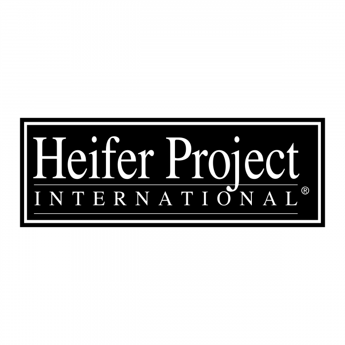 Heifer Project logo bLack