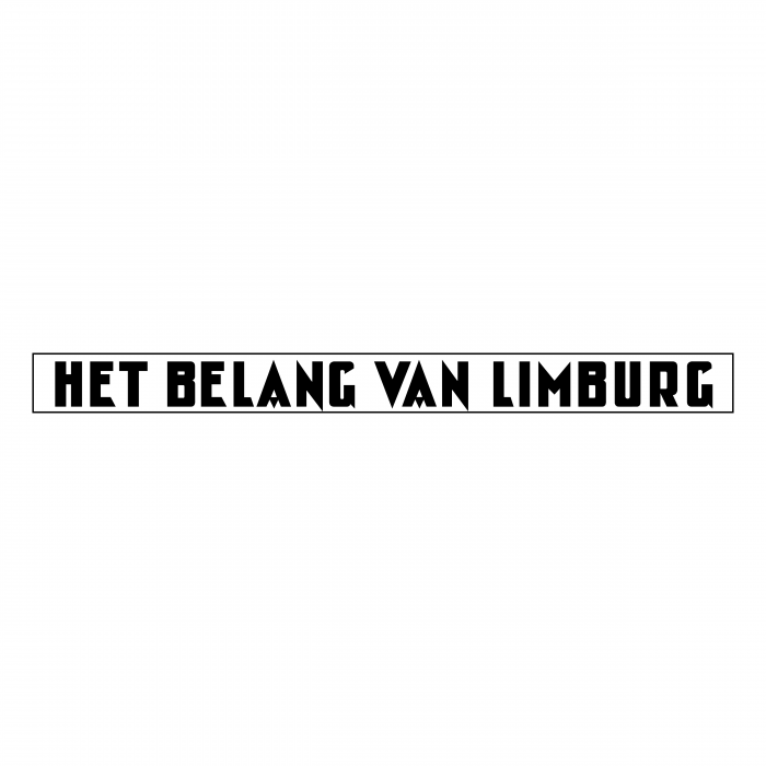 Het Belang van Limburg logo black