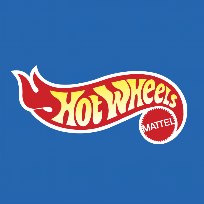 Hot Wheels logo cube
