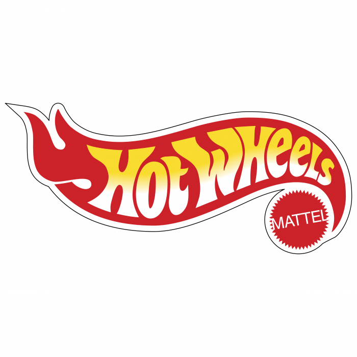 Hot Wheels logo red