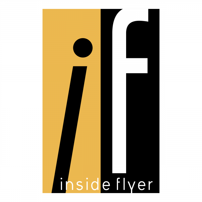 Inside Flyer logo gold