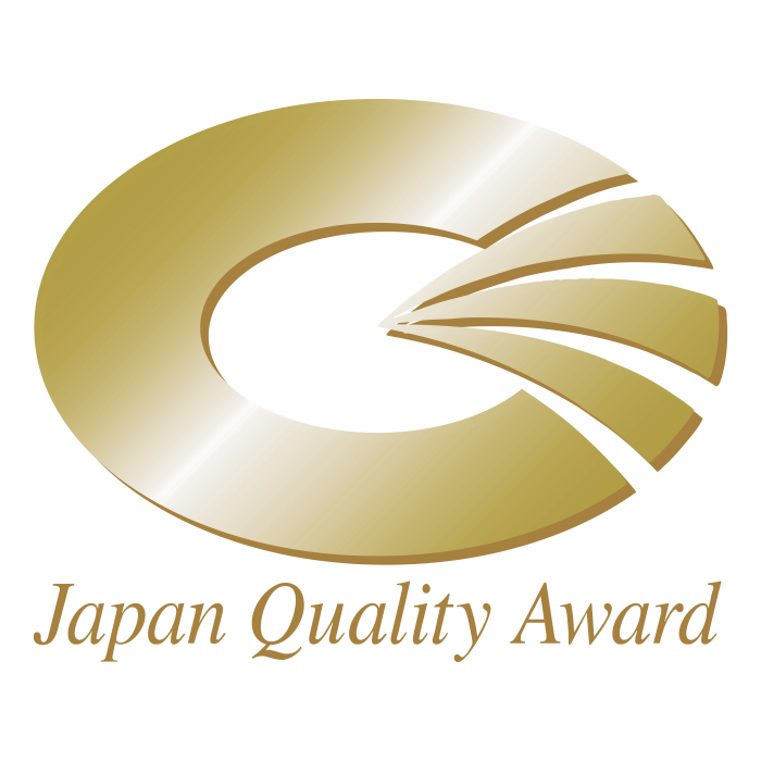 Japan Quality Award logo gold